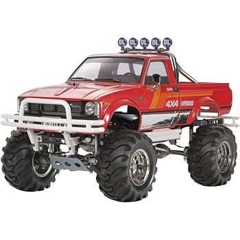 ル*ズ様 タミヤ トヨタハイラックス　RCカー　バッテリーなし動作未検証ジャンク ル*ズ様 タミヤ トヨタハイラックス RCカー バッテリーなし動作